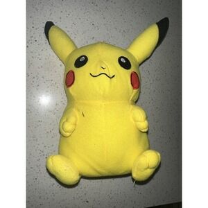Pokemon Pikachu Plush 9" Toy Factory Plush Yellow Nintendo Creatures Inc Monster